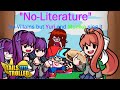 &quot;No-Literature&quot; -- No-Villains but Yuri and Monika sing it -- FNF Cover.