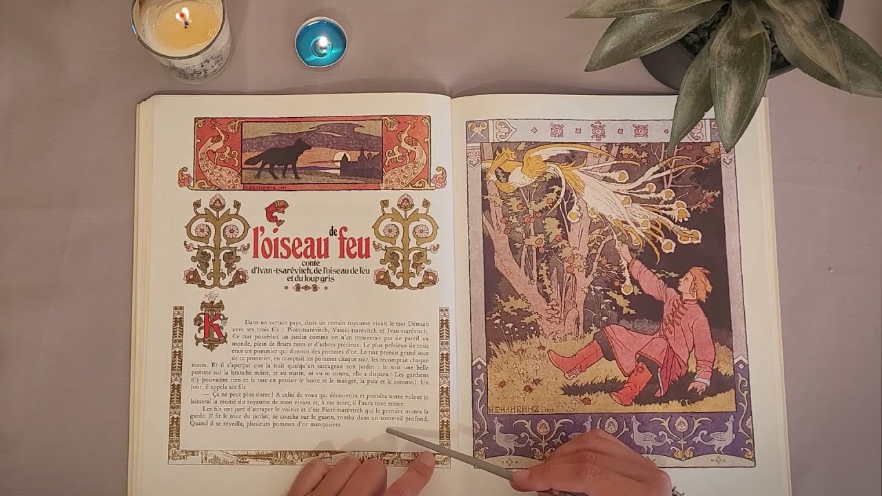 ASMR - Whispering in French - Contes russes 📖