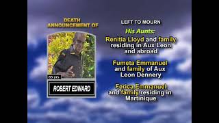 Robert Winifred Edward  ~ Long Obituary