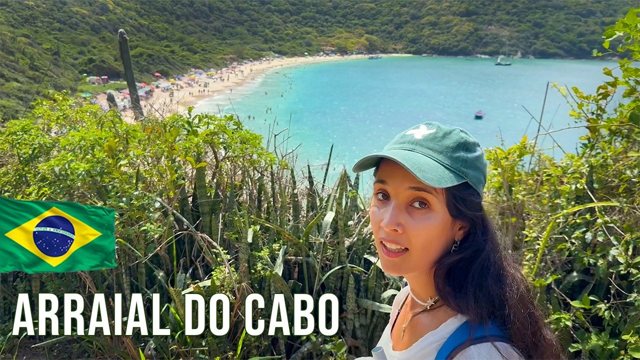 ARRAIAL DO CABO: Todo sobre PRAIA DO FORNO 🏝️ | 2025/26 | Trilha, snorkel y aguas cristalinas | 4k