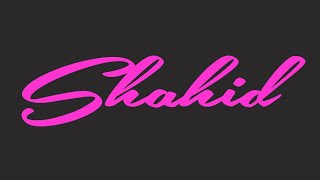 Shahid Name Signature Style | Shahid Signature Style | S Name Signature Styles