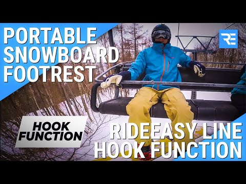 Innovative Gear: Portable Snowboard Footrest and Anti-Theft Lock
