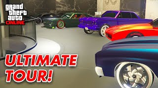 My ULTIMATE GTA 5 Modded Cars Garages Tour! (Updated GTA Online Modded Car Garage Showcase)