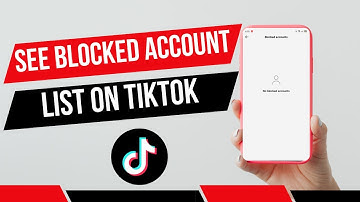 Hoe zie ik de lijst met geblokkeerde accounts op TikTok?