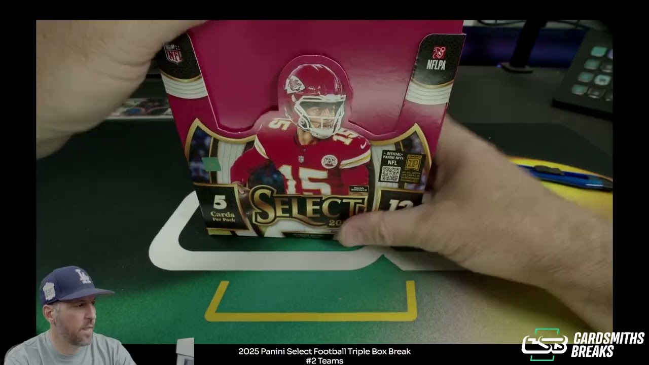 2025 Panini Select Football Triple Box Break #2