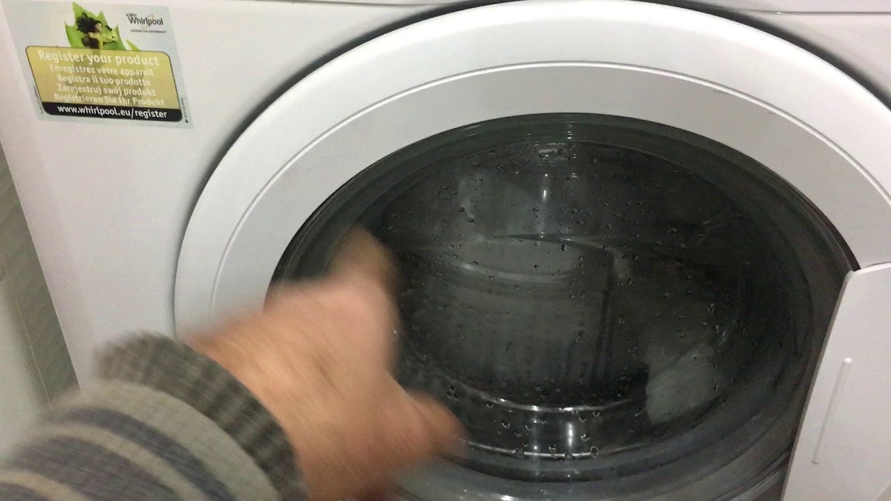 شرح البرامج وطريقه التشغيل للغساله ويرلبول موديل AWO/C82100