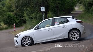 The future of Rallying? 100% Electric Opel Corsa-E Tests Germany 2020