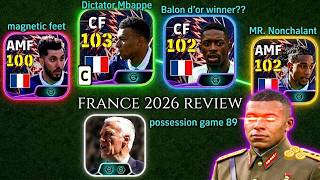 FRANCE NATION 26 Pack is UNSTOPPABLE! Full Review| MBAPPÉ, DEMBÉLÉ & NEW Deschamps| eFootball 26 screenshot 1