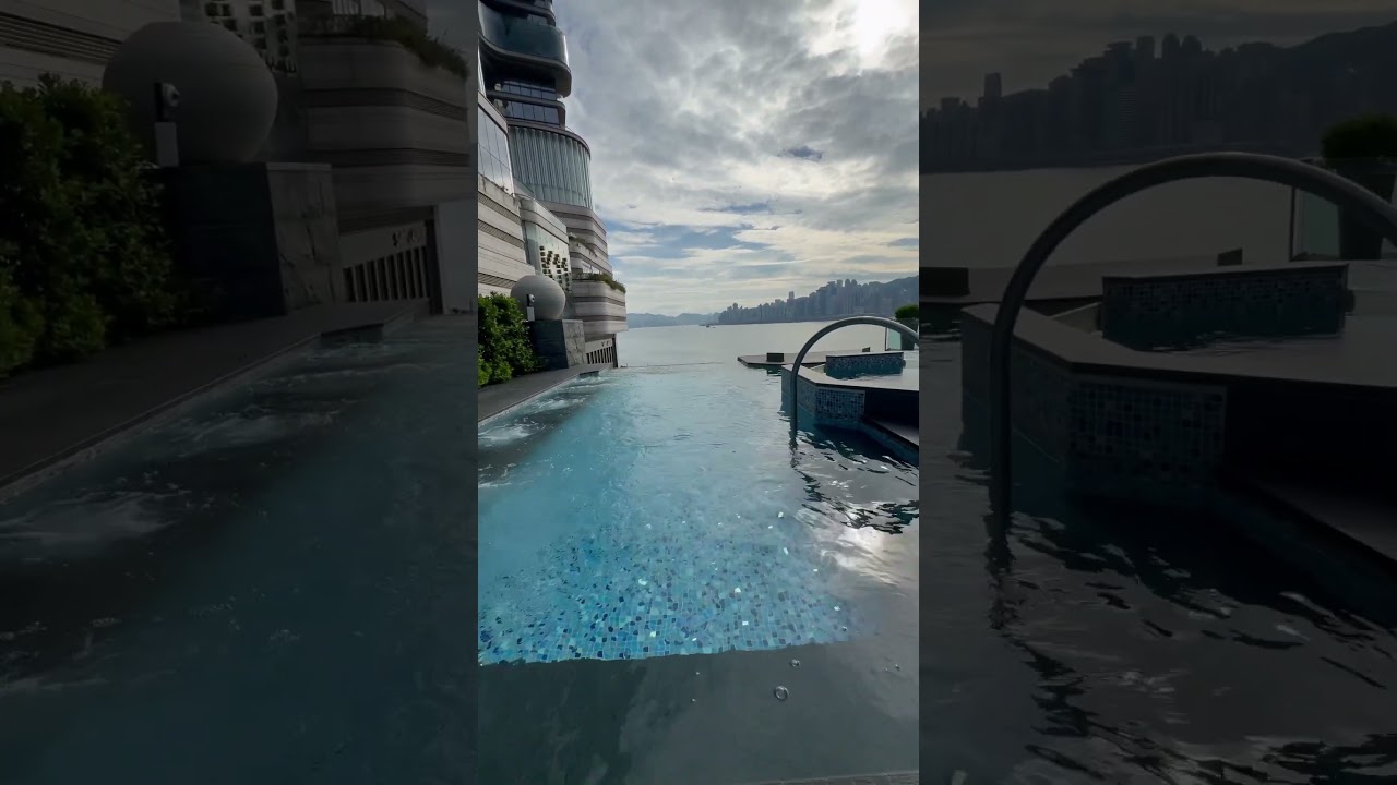Infinity Jacuzzi at Regent Hotel Hong Kong
