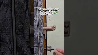 Genius $1 DIY Door Lock Hack! 🚪🔧 #shorts