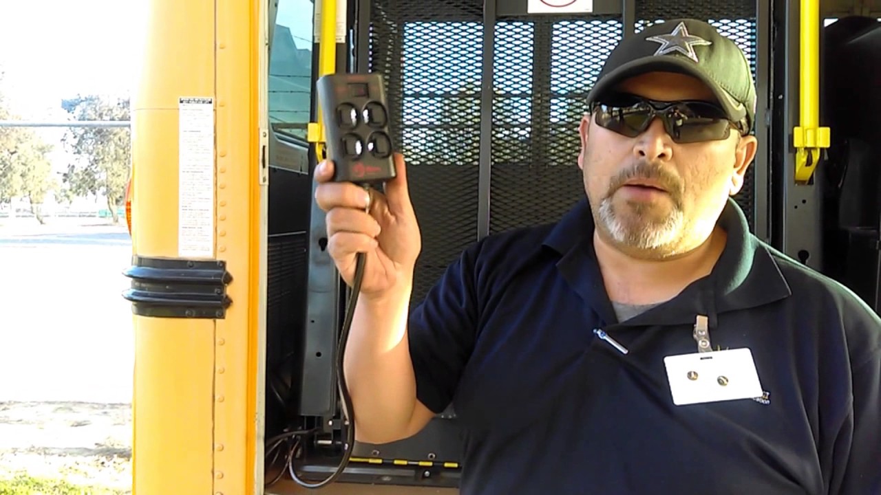 School Bus Wheelchair Lift, simple pretrip inspection. ?CDL? YouTube
