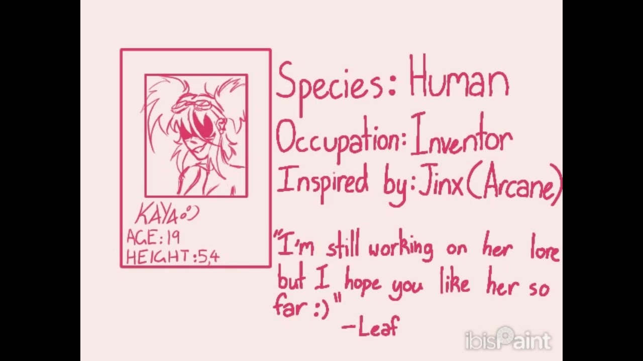 Introducing o.c Kaya! I hope you like her design so far :)