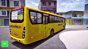 [Proton Bus Simulator] Caio Apache Vip III mb of-1721 Bluetec 5 AC +G27/ FAOL  Nova Friburgo