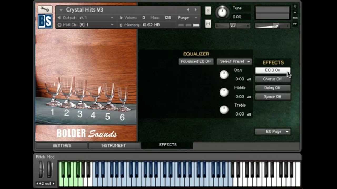 Crystal Glasses V3 from BOLDER Sounds YouTube