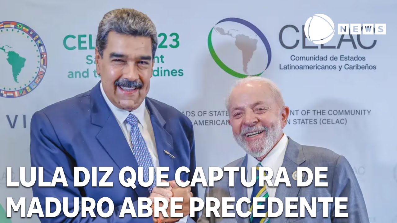 Lula condena ataque dos EUA à Venezuela e captura de Maduro