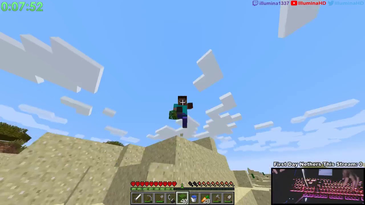 Minecraft Any% Random Seed Glitchless in 36:03 [Former PB] - YouTube