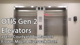 Otis Gen2 Elevators at the Courtyard by Marriott Flower Mound Riverwalk Hotel