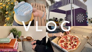 يوم فالجامعة مع صديقاتي 👯‍♀️|Vlog, PMU Winter Event ☃️❄️
