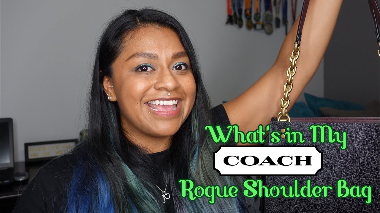 What's in My Coach Rogue Shoulder Bag