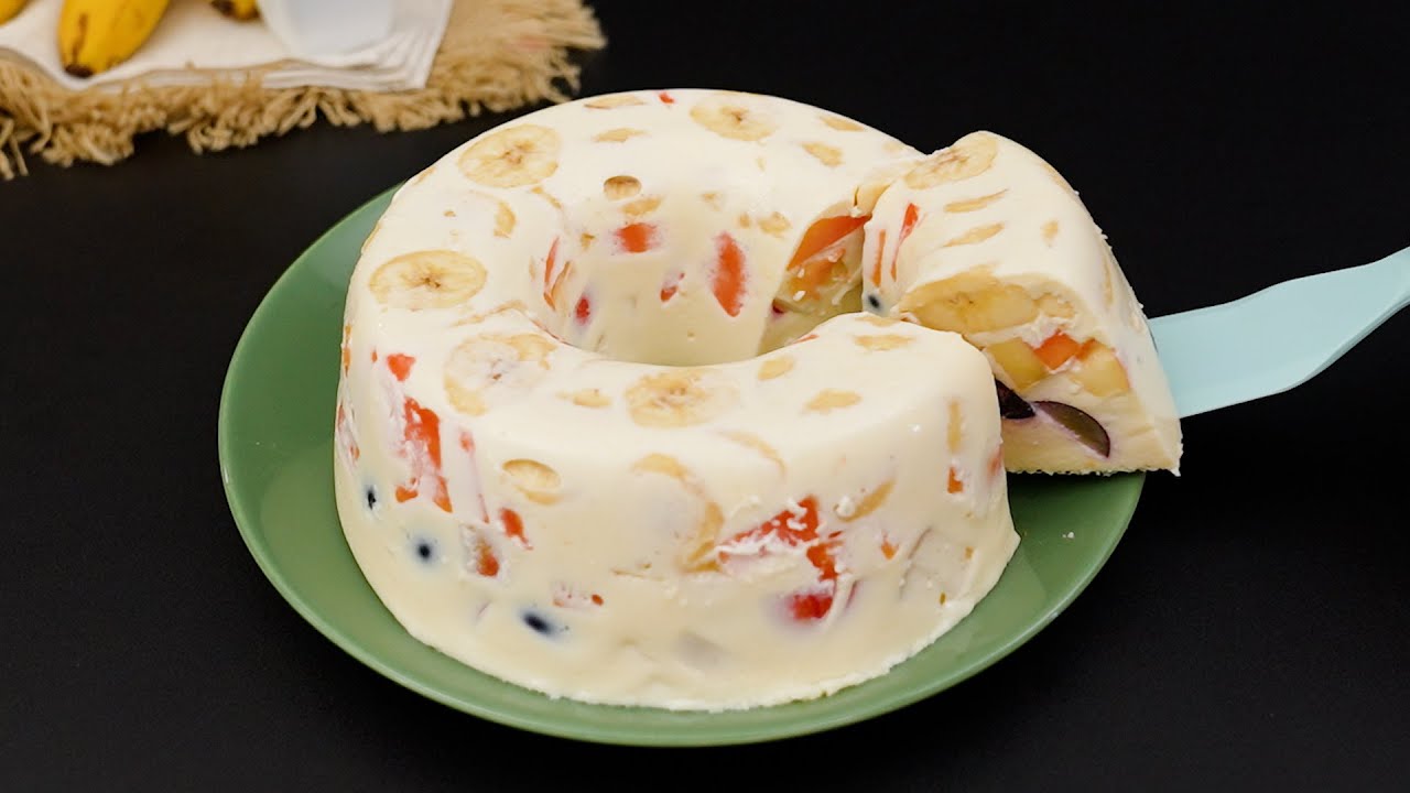 Wenn ich dieses Obstdessert mache, fragen mich alle nach dem Rezept.