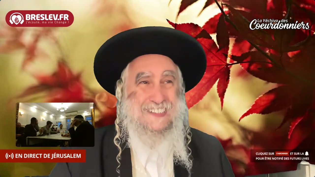 Azamra: "Ne regarder que les points positifs"  💕(Roch Hodech Kislev, 24/11/22) 💓