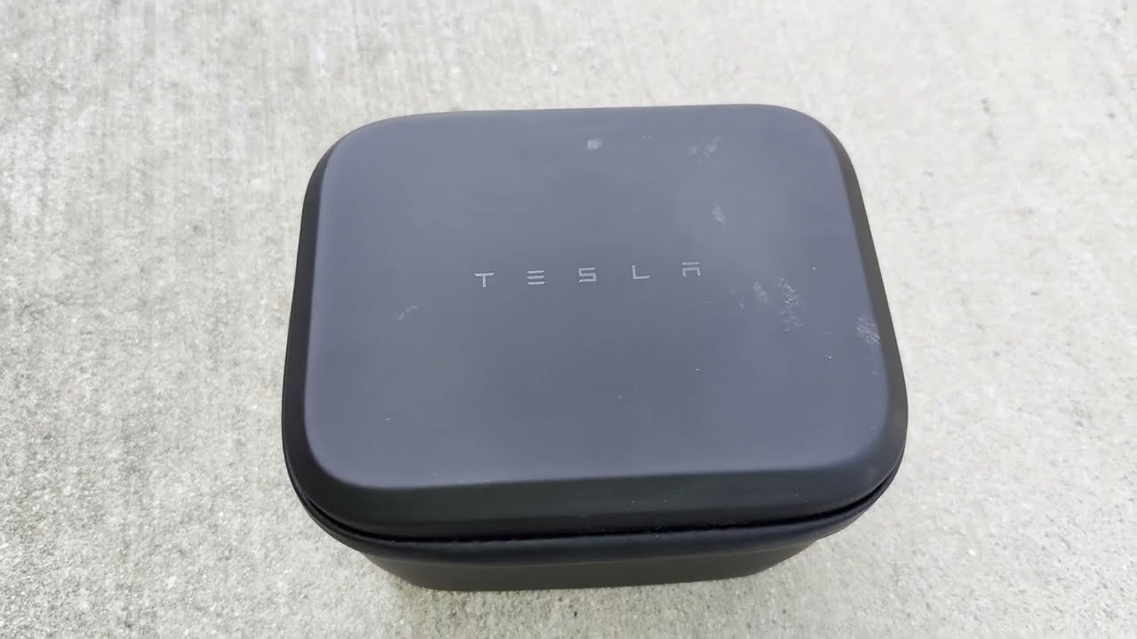 Tesla Air Compressor and Tire Repair Kit 3.0 Demonstration