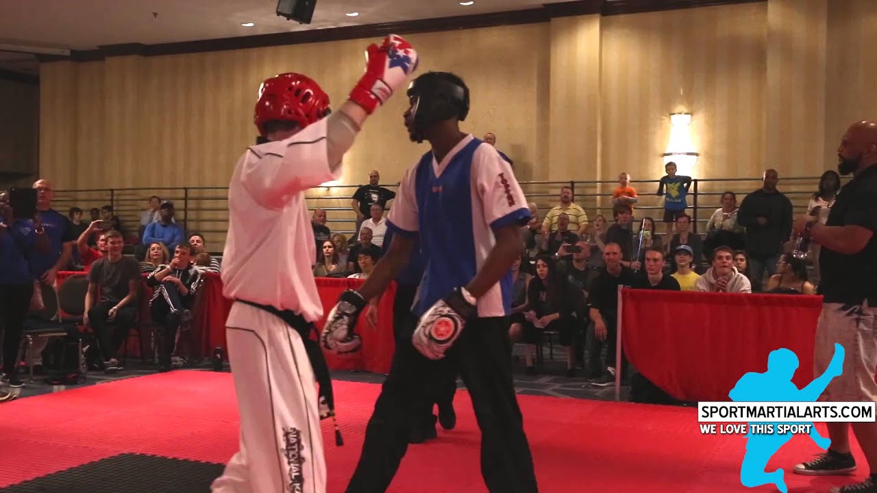 Larry Wells v Charles Meredith - Men's Sparring - 2015 Diamond Nationals