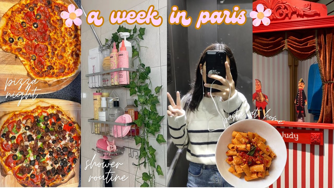 VLOG 🇫🇷 🫧 حياتي اليومية في فرنسا 🌧️🥧 روتين الشعر +  هوايات جديدة تغيّر يومي 🎀🪞