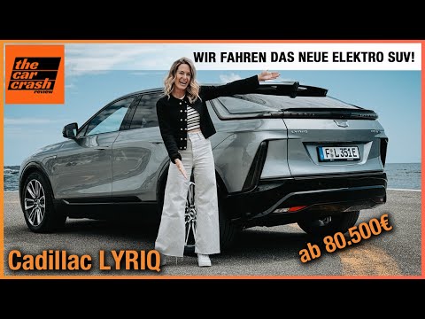 Cadillac LYRIQ im Test (2024) Wir fahren das NEUE Elektro SUV ab 80.500€! Fahrbericht | Review | POV