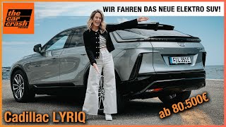 Cadillac LYRIQ im Test (2024) Wir fahren das NEUE Elektro SUV ab 80.500€! Fahrbericht | Review | POV
