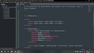 CALCULADORA CON FORMULARIOS | PROGRAMA EN PHP / ASMR