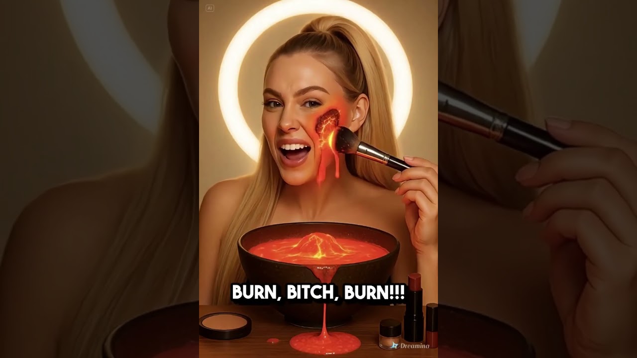 This AI Beauty Guru thinks LAVA is makeup 🤣🥵 