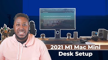 2021 M1 Mac Mini No IKEA Desk Setup and Office Tour for Photographers and Filmmakers!