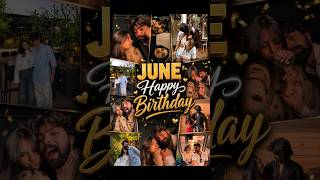 June Birthday Template  Instagram Trending Happy Birthday Reels  June Birthday Vn Codes  Shorts