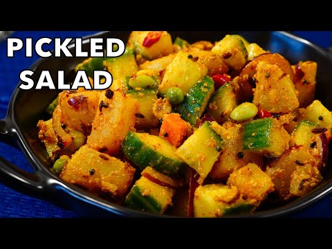 DELICIOUS Cucumber Potato Salad With Pickle Spices I can39t stop eating this