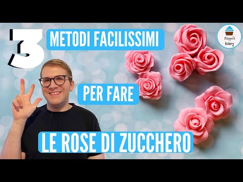 Video: Come Fare Le Rose Con Il Marzapane