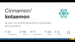 GitHub - Cinnamon/kotaemon: An open-source RAG-based tool for chatting with your documents.