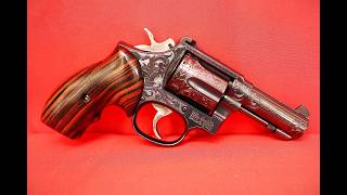 DL Sports - Robert Shade Master Engraved Custom Smith & Wesson 13 - Three Inch