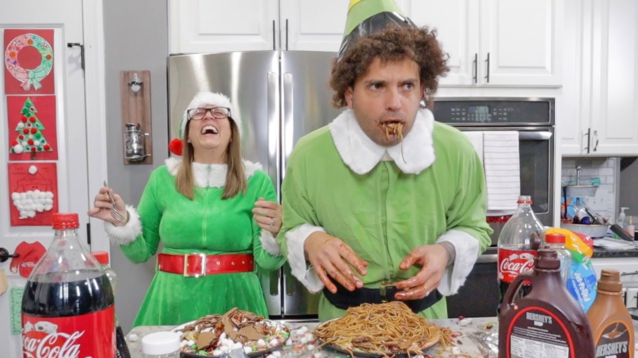 MAKING BUDDY THE ELF'S PASTA! *Hilarious* YouTube