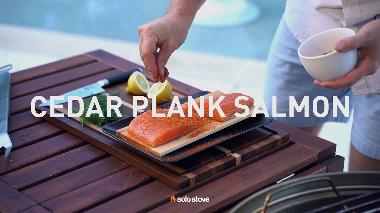 Deistar Flame Salmon Board - Solid Beech Wood, Adjustable Stainless Steel Bracket, 55 X 18 Cm, For Grilling & Smoking-748684