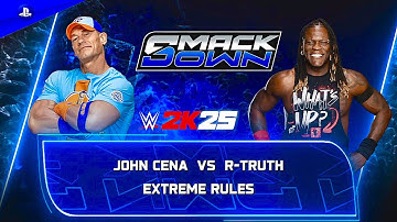 WWE 2K25 - John Cena vs. R-Truth - Full Match - at SmackDown