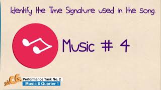 Famous MUSIC 6 Performance Task Wealth