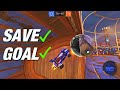 MOST EPIC SAVES THAT ALSO SCORE..??! ROCKET LEAGUE SAVES