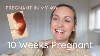 10 WEEKS PREGNANT | PREGNANCY UPDATE | WEEKLY VLOG | Pregnant In My 40's