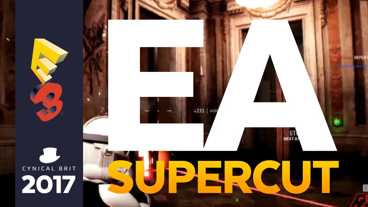 The E3 EA Conference 2017 Supercut - Totalbiscuits Snarkathon [strong language]