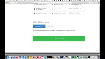 DigitalOcean - Create Ubuntu 14.04 LEMP Droplet with ssh key