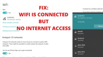 FIX: WIFI ETHERNET  IS CONNECTED BUT NO ACCESS INTERNET (WINDOWS 10/8/7) |