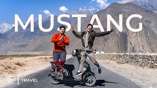 Travel vlog - Mustang Nepal - Ride in Ntorq 2023 Motovlog Travel
