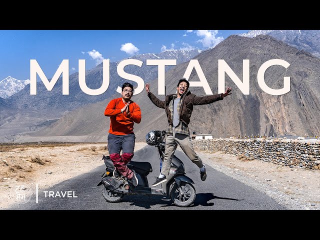 Travel vlog - Mustang Nepal - Ride in Ntorq 2023 Motovlog Travel