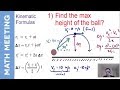 Kinematics in Two Dimensions Quiz